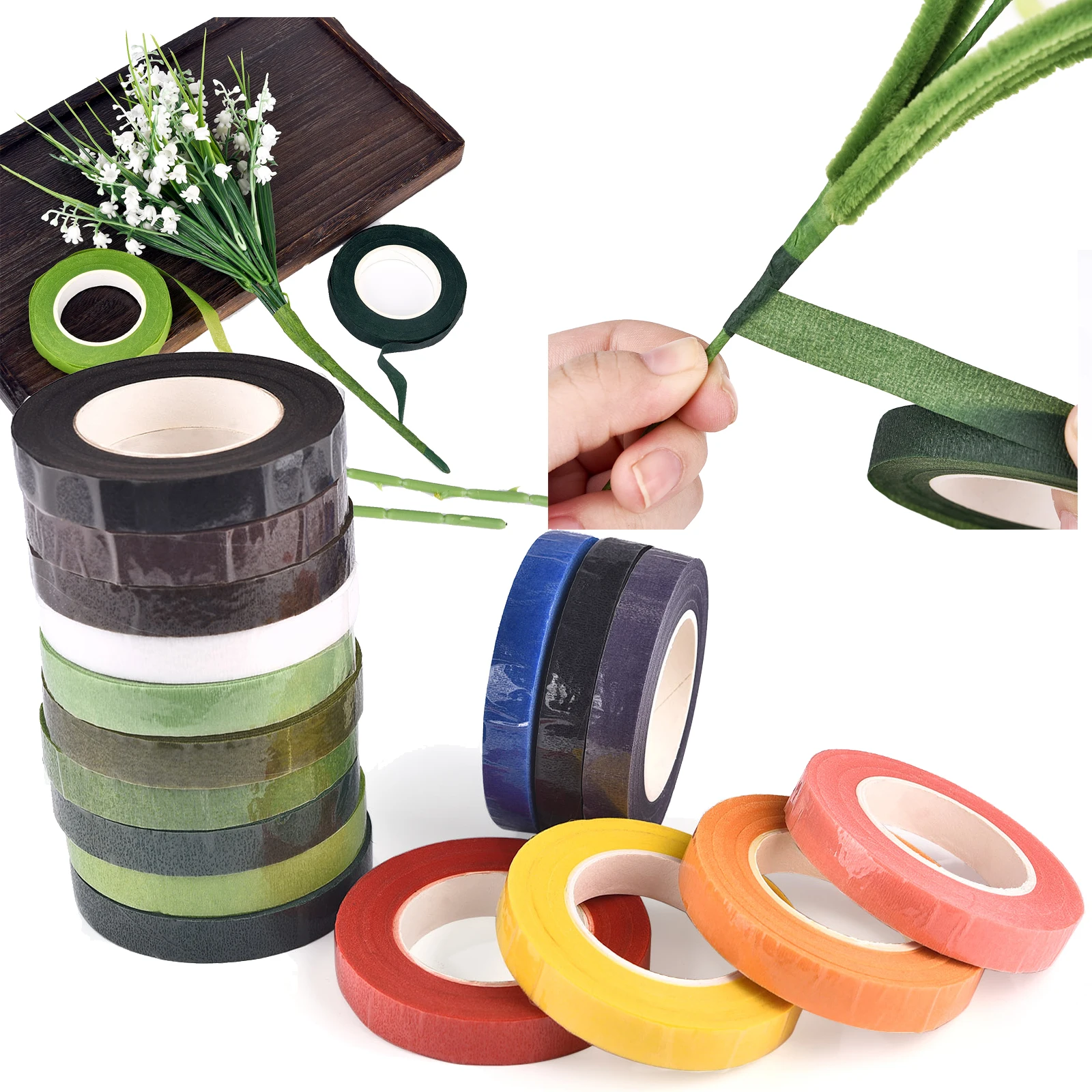 30 Yard, Pita untuk Batang Bun - Florist Flower Supply ulasan dan harga