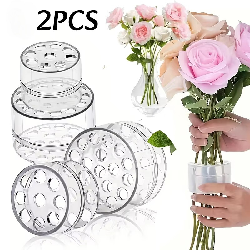 2 buah Wadah Bunga Spiral, Pen - Florist Supply Vases ulasan dan harga